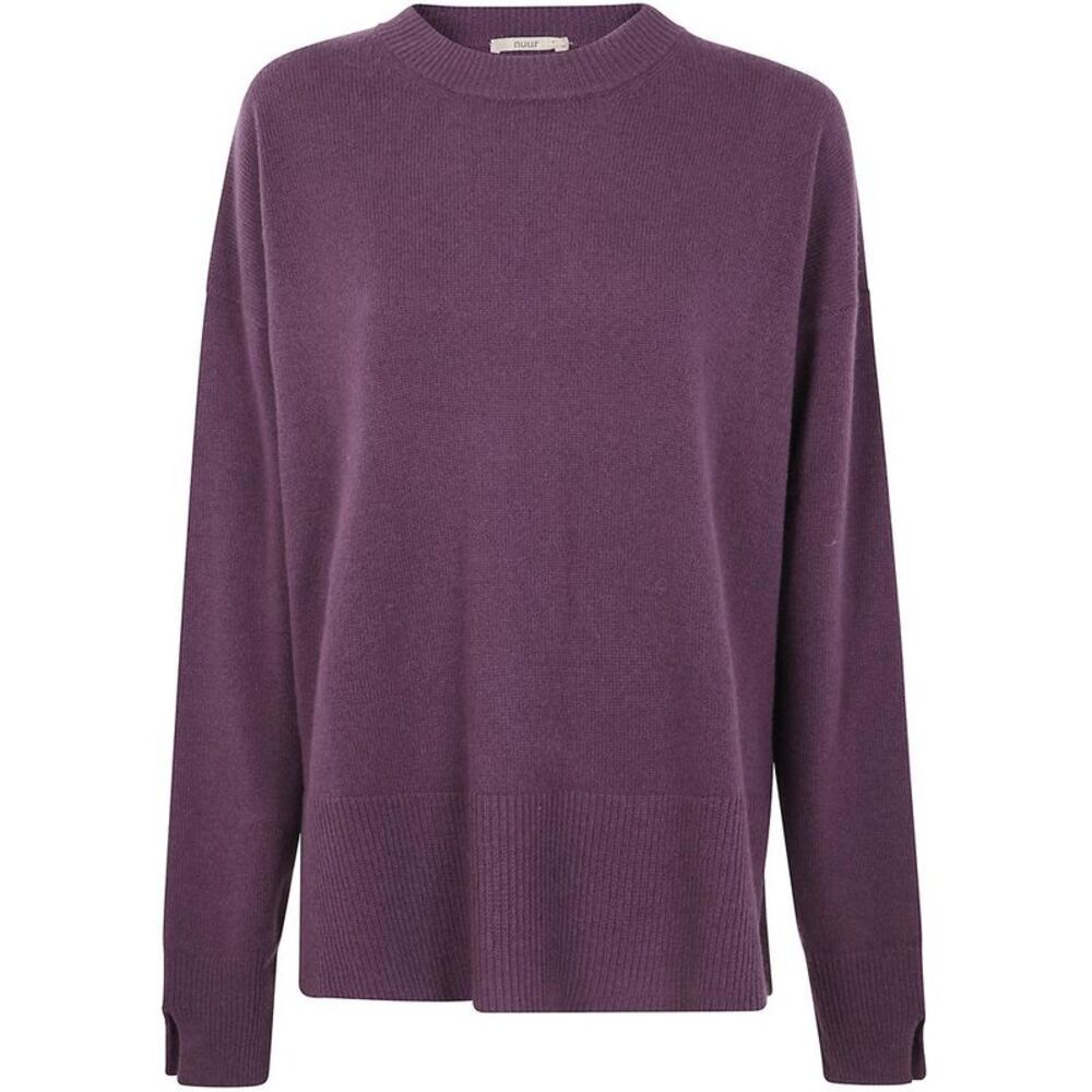 NUUR Women's Ribbed Knit Mock Neck Sweater Women RED Sweaters & Knitwear
